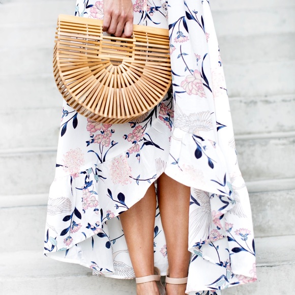 Off The Shoulders Floral Summer Boho Dress - Picture 4 of 8